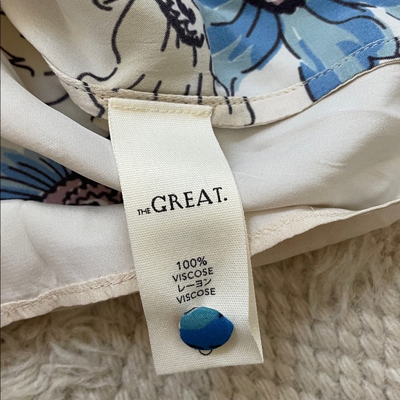 New THE GREAT. Mandolin Top - Picture 7 of 8